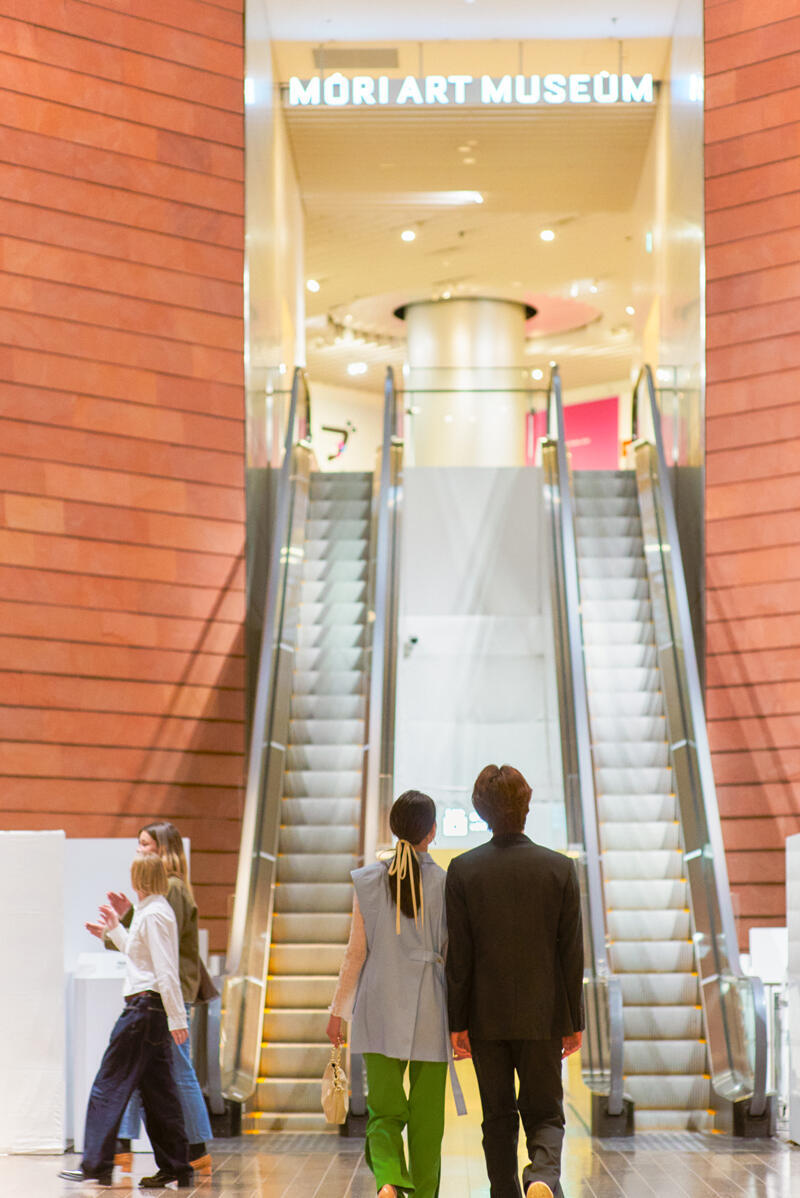 Experience contemporary art at the Mori Art Museum