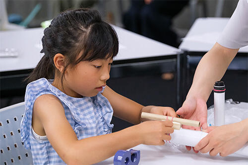 六本木天文クラブ キッズワークショップ「天体望遠鏡を作ろう」