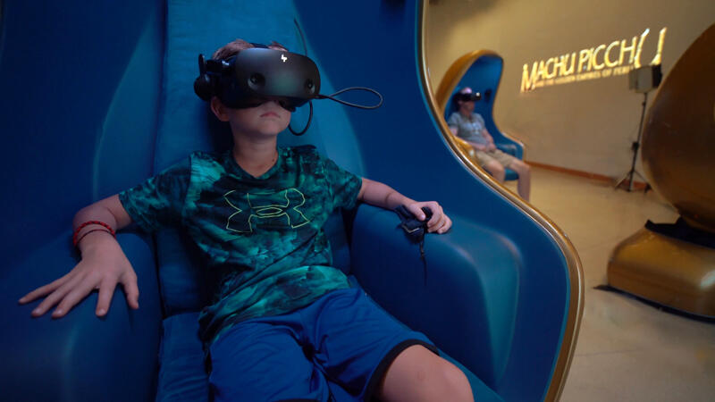 マチュピチュ VR 体験