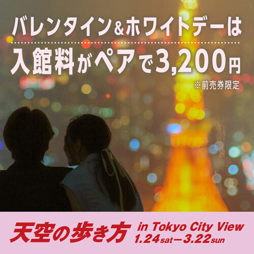 Lovers&rsquo; Sky Walks for Valentine&rsquo;s Day & White Day